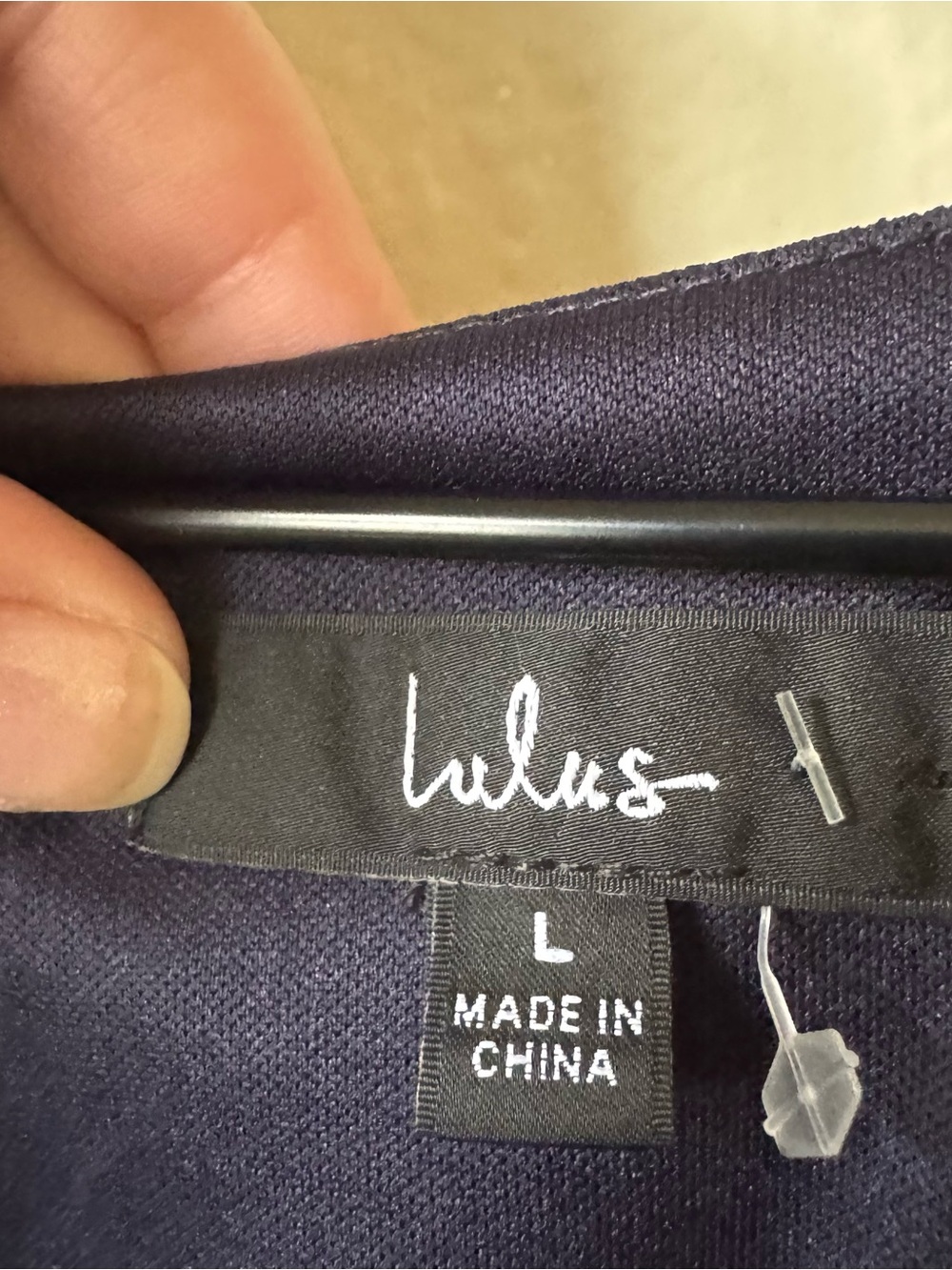 Lulus | Beautiful Details Navy Blue Floral Long Sleeve Midi Dress - Picture 4 of 8